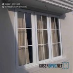 Jendela UPVC Swing Warna Putih kemang utara Mampang Prapatan Jakarta