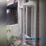 Jual Jendela UPVC Swing Warna Putih Taman Soka Palem Semi Karawaci Tangerang