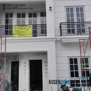 Jual Jendela UPVC Warna Putih Klien di Kebon Jeruk Jakarta Id6166