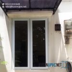 Jual Jendela UPVC Warna Putih Gondangdia Menteng Jakarta