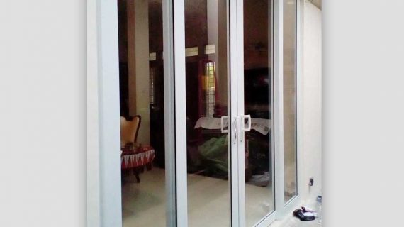 Jual Pintu UPVC Sliding Putih Margasatwa Raya Pondok Labu Cilandak