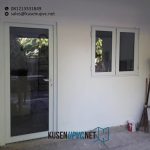 Jual Pintu UPVC Swing Putih Flamboyan Cinere Depok