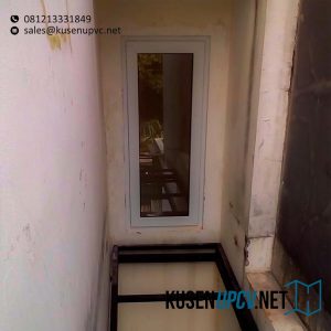 Jendela UPVC Jungkit Putih Rawa Buntu Bayu Kencana Serpong Tangerang ID5657