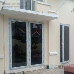 Jual Jendela UPVC Swing Putih Komplek Harapan Indah Cluster Taman Sari Tarumajaya Bekasi