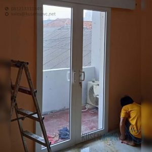 Distributor Pintu UPVC Swing Putih Ulujami Pesanggrahan Jakarta ID6932